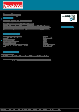 Čekići i razbijači za rušenje Makita HK1810