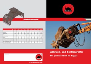 Grabilice za sortiranje rušenja SkanCraft ASG32-50