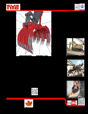 Grabilice za sortiranje rušenja Nye DGX359