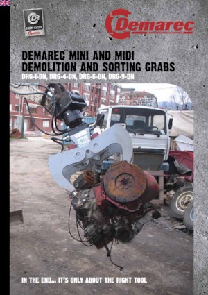 Grabilice za sortiranje rušenja Demarec DRG-9-DN