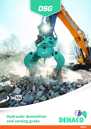 Grabilice za sortiranje rušenja Dehaco DSG250-R