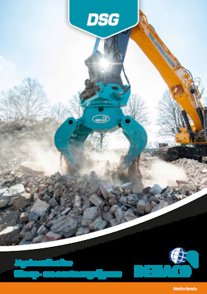 Grabilice za sortiranje rušenja Dehaco DSG250-R