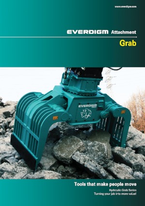 Grabilice za sortiranje rušenja Everdigm EMG08