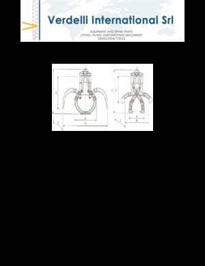 Grabilice za sortiranje rušenja Verdelli F.E.E. /25