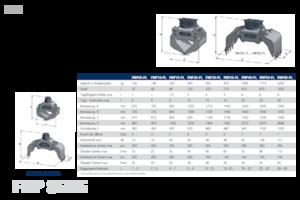 Grabilice za sortiranje rušenja FRD FMP15-PL