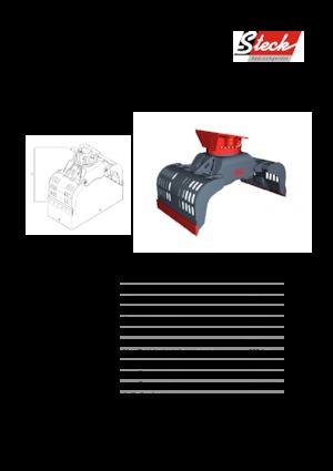 Grabilice za sortiranje rušenja Steck G 10