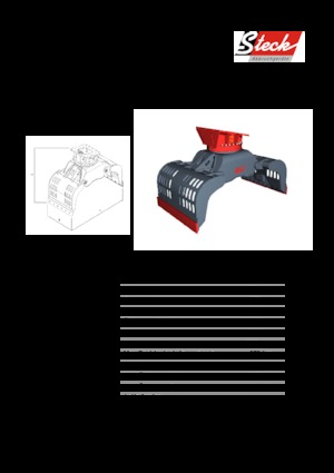 Grabilice za sortiranje rušenja Steck G 20