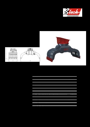 Grabilice za sortiranje rušenja Steck G 4