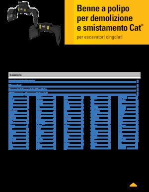 Grabilice za sortiranje rušenja Caterpillar G318