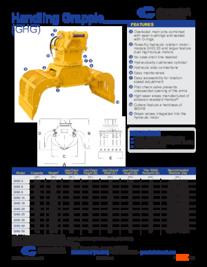 Grabilice za sortiranje rušenja Genesis GHG 40