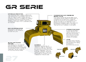 Grabilice za sortiranje rušenja OSA Demolition Equipment GR 3 