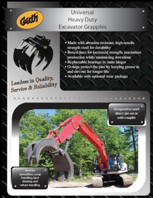 Grabilice za sortiranje rušenja Geith HDG150QD