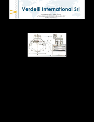 Grabilice za sortiranje rušenja Verdelli M.I.D. 25