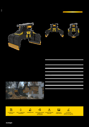 Grabilice za sortiranje rušenja MB Crusher MB-G1000 S4