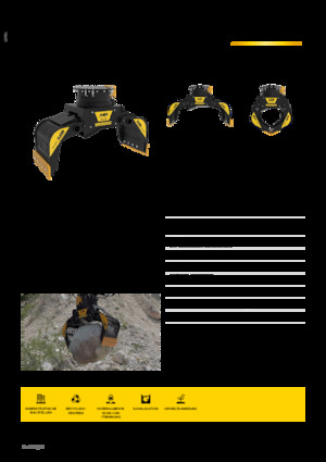Grabilice za sortiranje rušenja MB Crusher MB-G450 S4