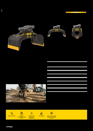 Grabilice za sortiranje rušenja MB Crusher MB-G900 S4