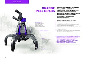 Grabilice za sortiranje rušenja Prodem MT5.5-1000MH 