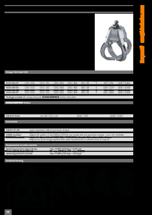 Grabilice za sortiranje rušenja Kinshofer P22V-450-4T