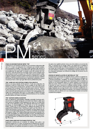 Grabilice za sortiranje rušenja VTN PM1500