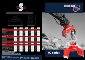 Grabilice za sortiranje rušenja Rotar RG 60-N