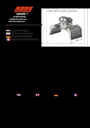 Grabilice za sortiranje rušenja ACDE S2700-D