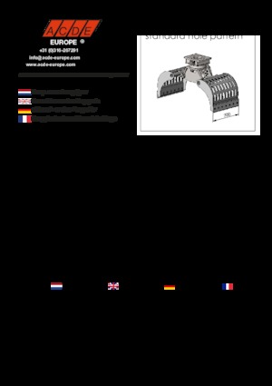 Grabilice za sortiranje rušenja ACDE S450-D