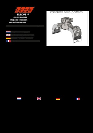 Grabilice za sortiranje rušenja ACDE S502-D