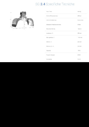 Grabilice za sortiranje rušenja Promove SG 3.4