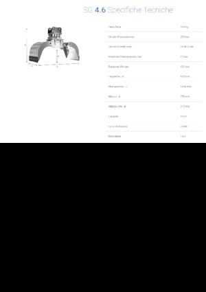 Grabilice za sortiranje rušenja Promove SG 4.6