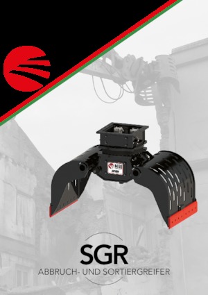 Grabilice za sortiranje rušenja MBI MSGR600