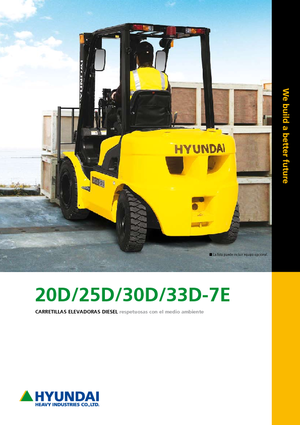 Dizelski viljuškari Hyundai 25 D 7 E