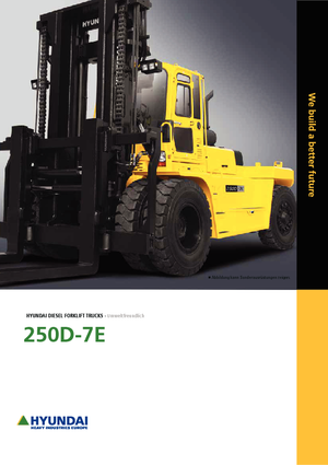 Dizelski viljuškari Hyundai 250 D 7 E