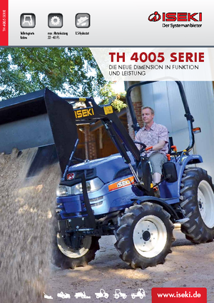 Prednje kuke za komunalne traktore Iseki 4295 AHL