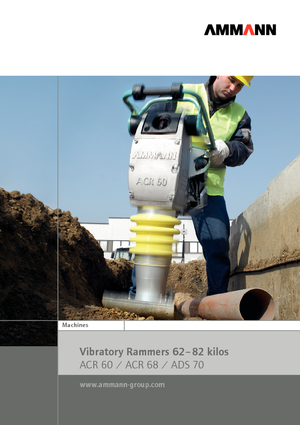 Nabijači na benzin i dizel Ammann ATR 60 C