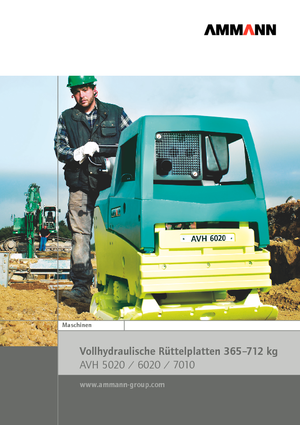 Reverzibilni kompaktori s vibracionim pločama Ammann APH 5020