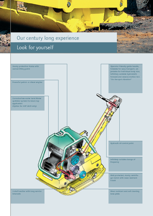 Reverzibilni kompaktori s vibracionim pločama Ammann AVP 2620