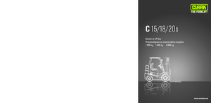 Dizelski viljuškari Clark C 15 D