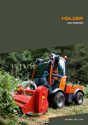 Prednje kuke za komunalne traktore Holder C 250