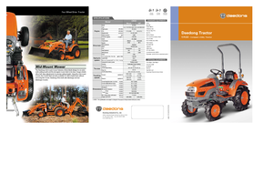 Prednje kuke za komunalne traktore Kioti CK 22 HST