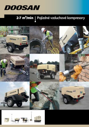 Prijenosni zračni kompresori - dizel, električni, benzinski Doosan 7/31E 