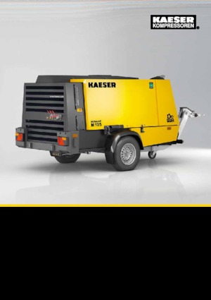 Prijenosni zračni kompresori - dizel, električni, benzinski Kaeser Mobilair M 125/14 bar 