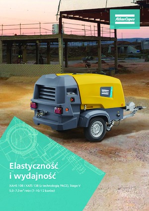 Prijenosni zračni kompresori - dizel, električni, benzinski Atlas Copco XAHS 108 Kd