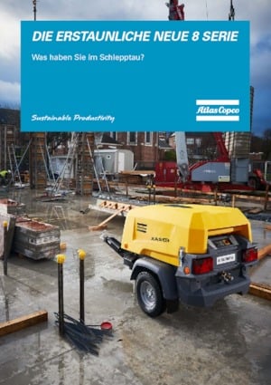 Prijenosni zračni kompresori - dizel, električni, benzinski Atlas Copco XAHS 38 Kd