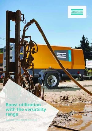 Prijenosni zračni kompresori - dizel, električni, benzinski Atlas Copco XAHS 408 CD