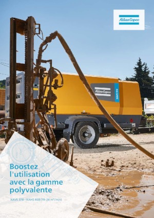 Prijenosni zračni kompresori - dizel, električni, benzinski Atlas Copco XAHS 408 CD