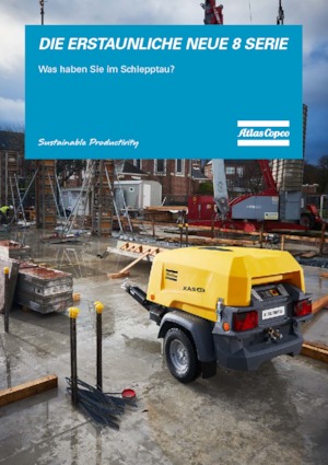 Prijenosni zračni kompresori - dizel, električni, benzinski Atlas Copco XAS 58 Kd