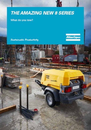 Prijenosni zračni kompresori - dizel, električni, benzinski Atlas Copco XAS 58 Kd