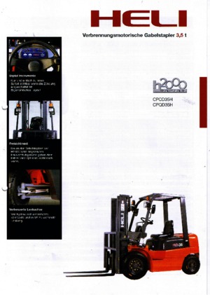 Dizelski viljuškari Heli CPCD 35 H