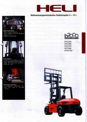 Dizelski viljuškari Heli CPCD 100 W