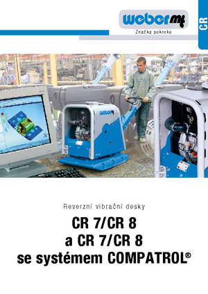 Reverzibilni kompaktori s vibracionim pločama weber mt CR 8